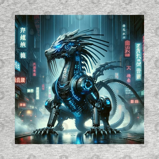 Cyber Dragon by ElectricPeacock